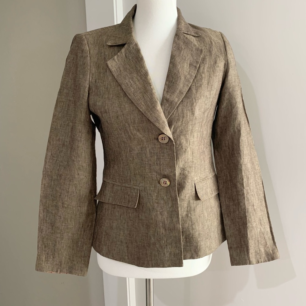 Basel tan blazer